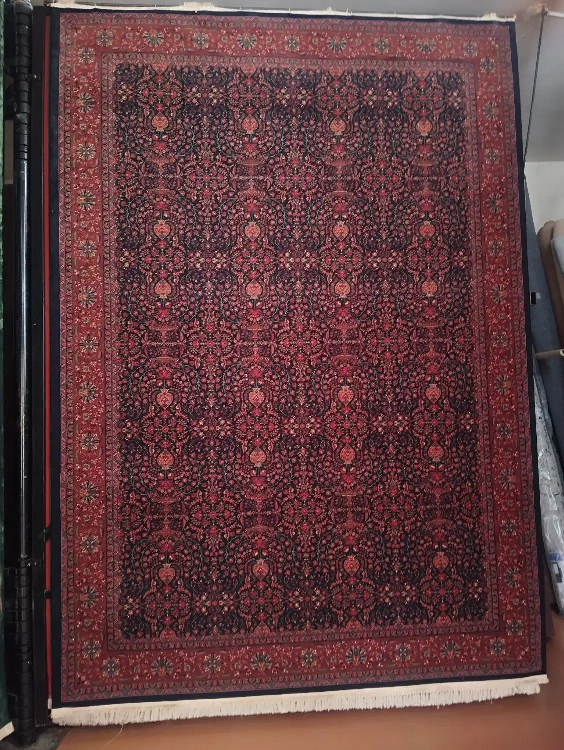 فرش سورمه ای|فرش|یاسوج, |دیوار