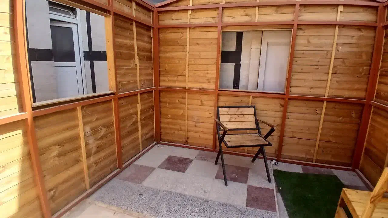 آلاچیق چوبی ترمو روسی|مصالح و تجهیزات ساختمان|شاهین‌شهر, فردوسی|دیوار