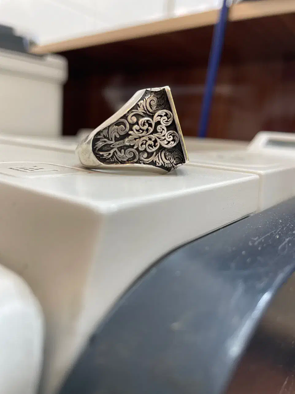 انگشتر نقره دست ساز|بدلیجات|کرمانشاه, |دیوار