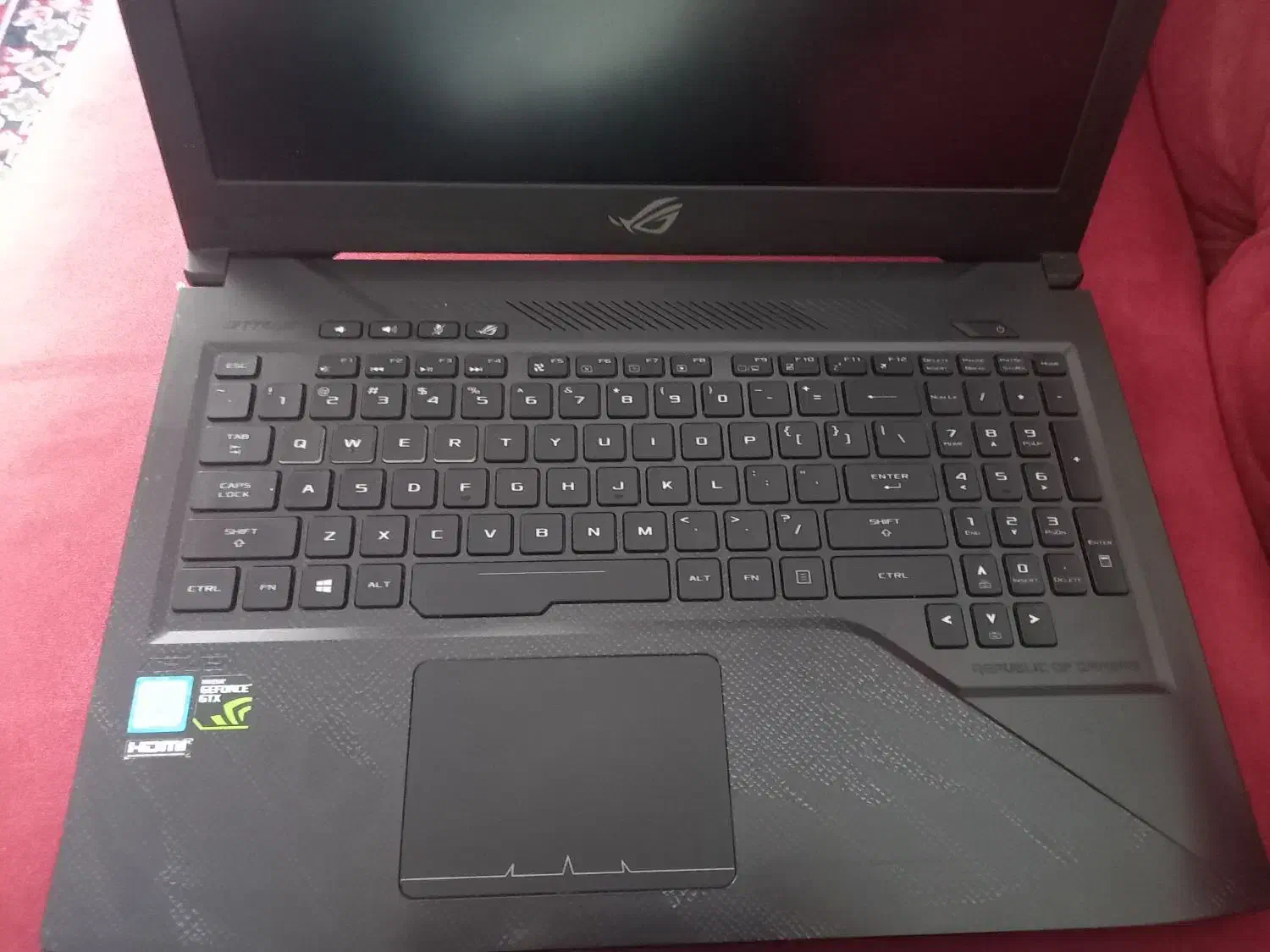 لپ تاپ ایسوس rog strix|رایانه همراه|اصفهان, سعادت‌آباد|دیوار