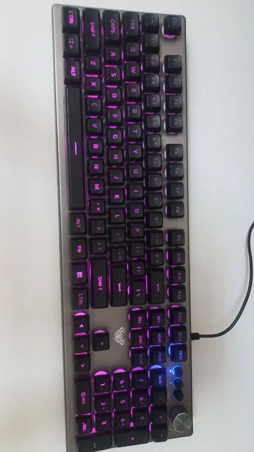 کیبورد گیمینگ AULA|قطعات و لوازم جانبی رایانه|بهارستان, |دیوار