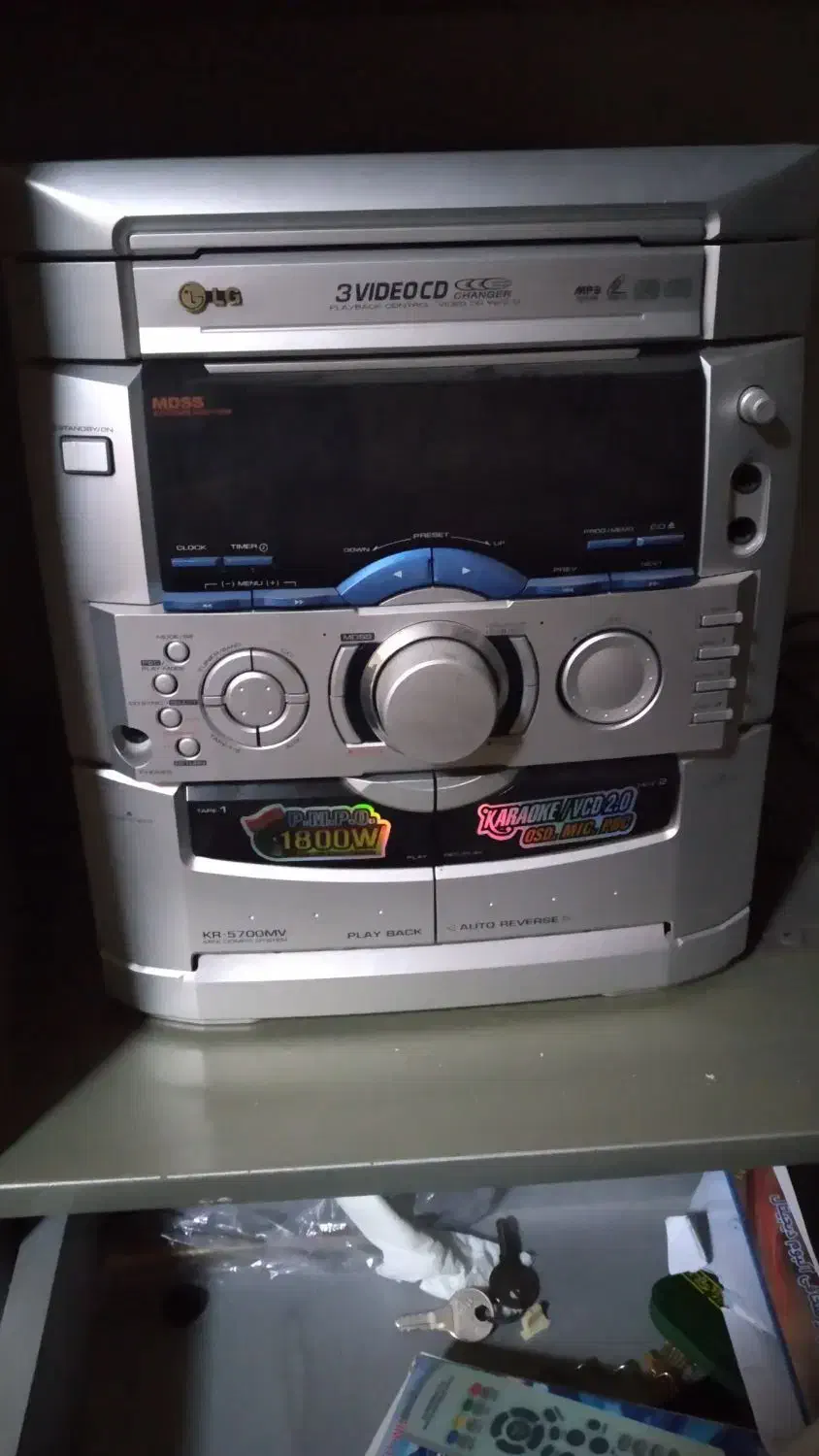 ضبط ال جی همراه دو باند و زیر باندی|سیستم صوتی خانگی|تهران, اوقاف|دیوار