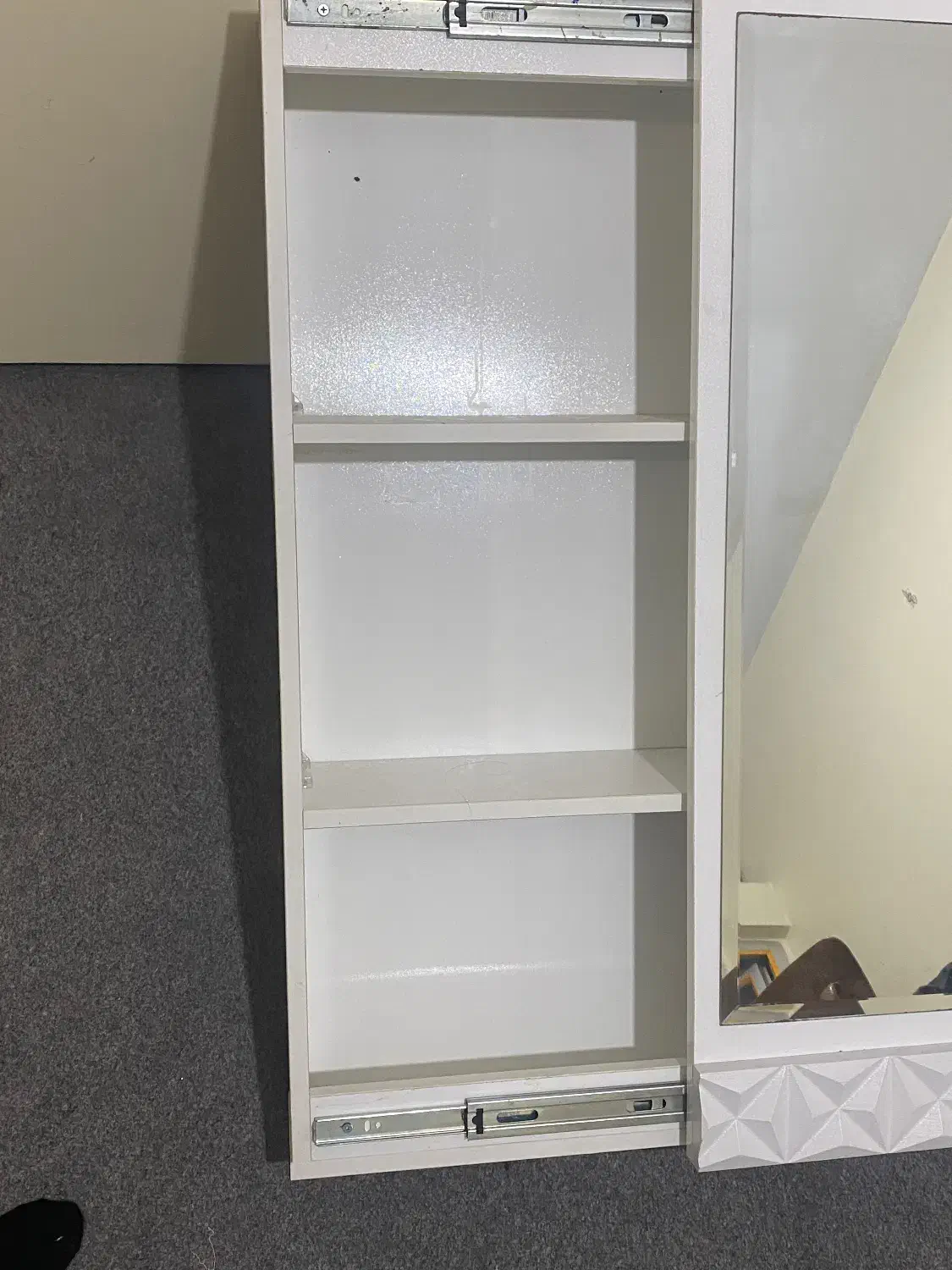 اینه  در کشویی|جاکفشی، کمد، دراور|فردیس, شهرک شهید حسینی|دیوار