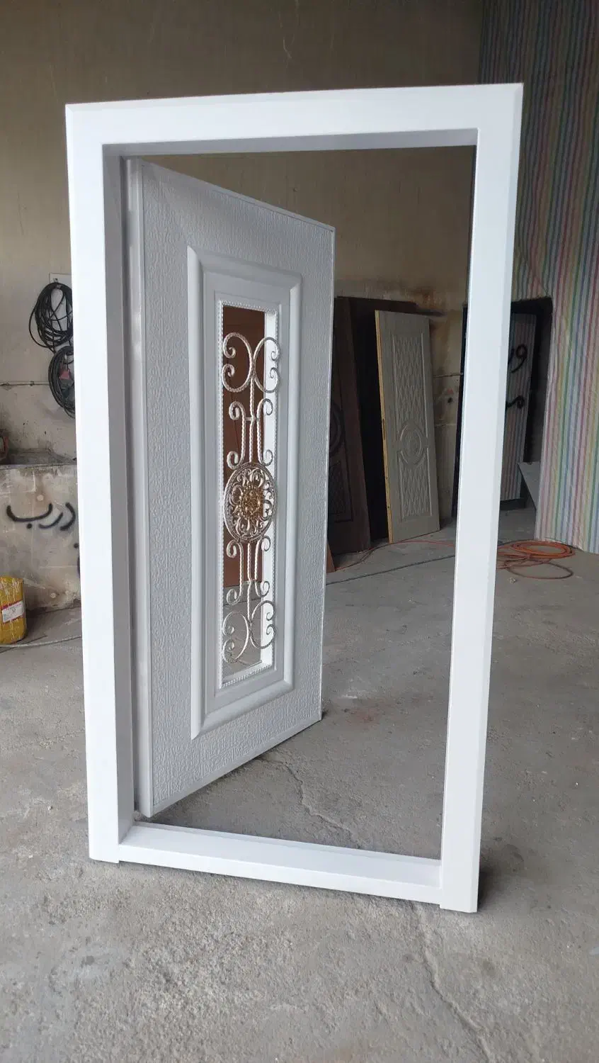 تولید درب های ضدسرقت و چهار چوب فلزی بارنگ کوره|مصالح و تجهیزات ساختمان|ارومیه, |دیوار