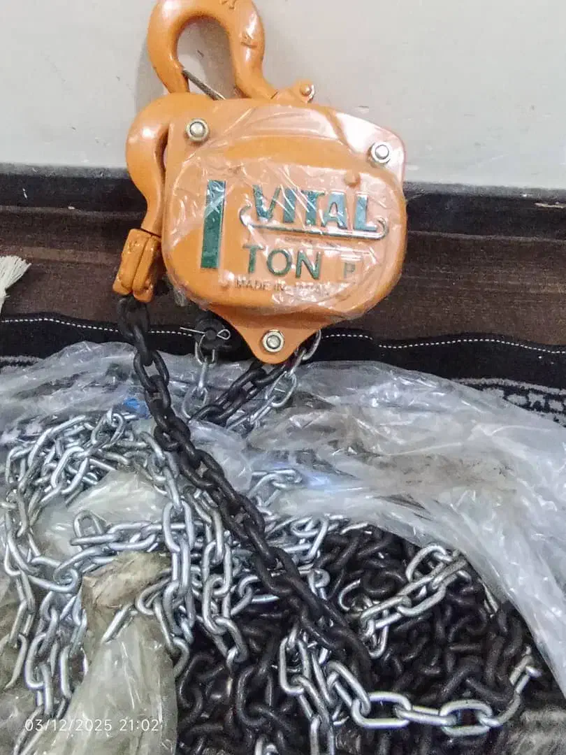 جرثقیل دستی یک تن ژاپنی اصلی|ابزارآلات|فردیس, شهرک هفده شهریور|دیوار