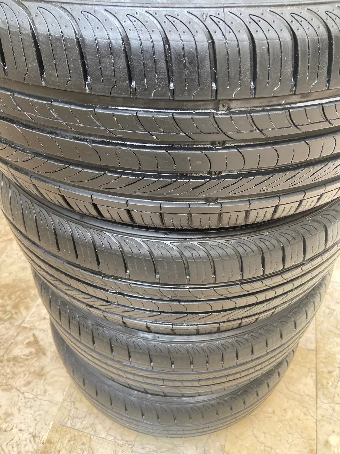 ۴ حلقه لاستیک نکسن ان بلو اکو اندازه ۲۱۵/۵۵/۱۶|قطعات یدکی و لوازم جانبی|رشت, دیلمان|دیوار