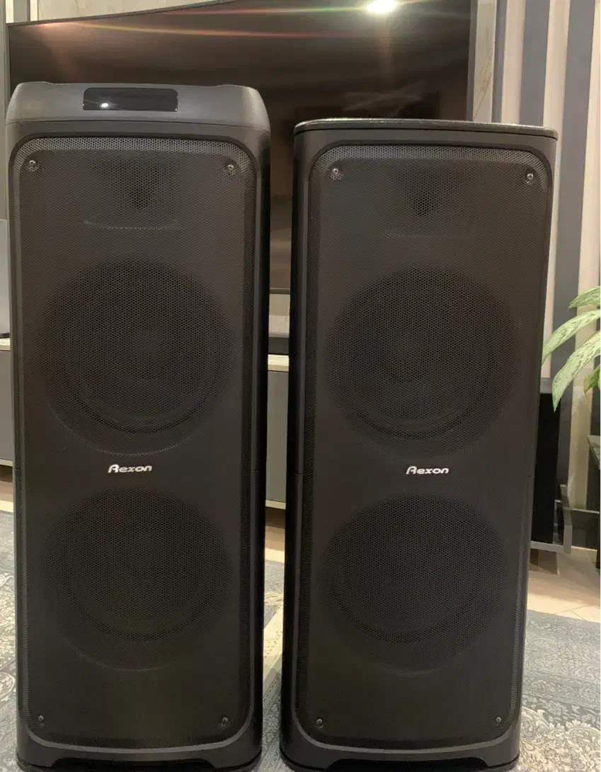 یک جفت اسپیکر دوقلو رکسون مشابه آکبند|سیستم صوتی خانگی|تهران, خاک سفید|دیوار