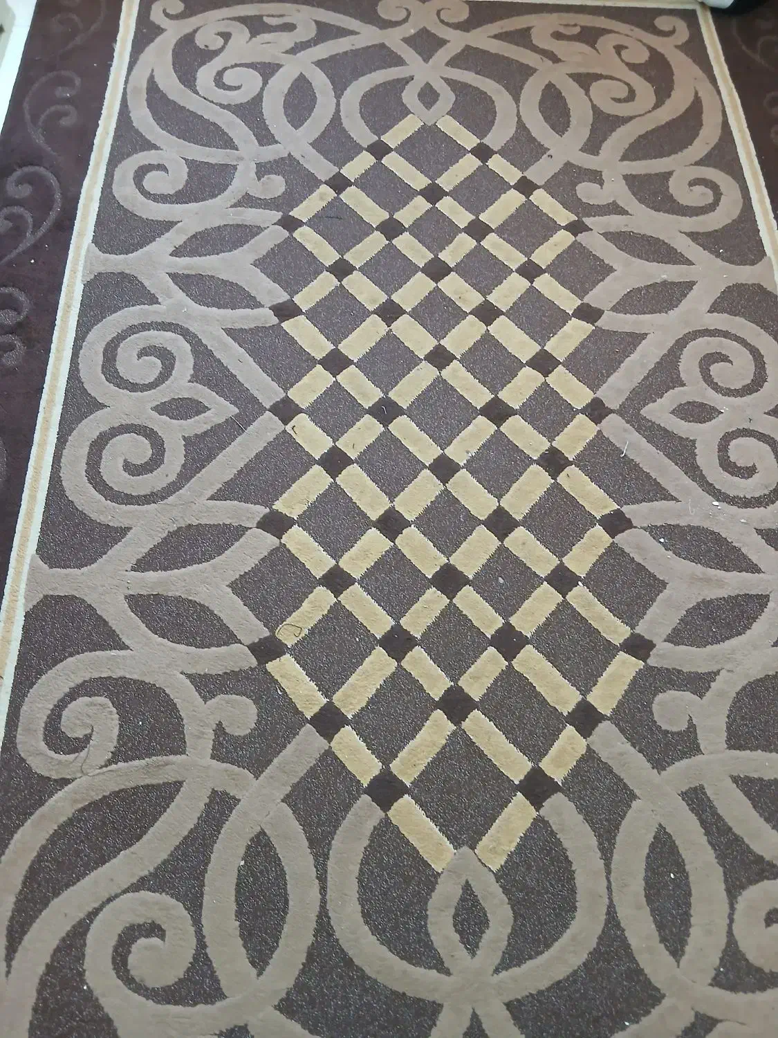 فرش ۶متری قهوهای|فرش|قرچک, پویینک|دیوار