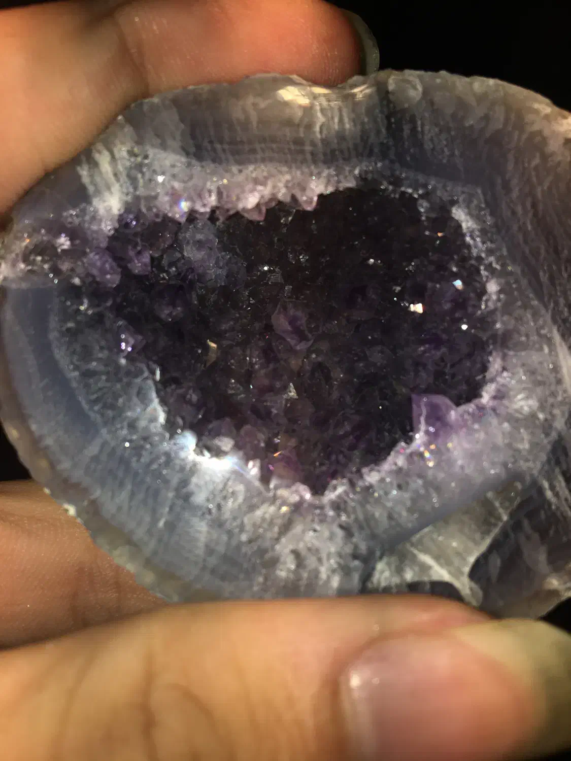 سنگ طبیعی آمیتیست|جواهرات|رشت, معلم|دیوار