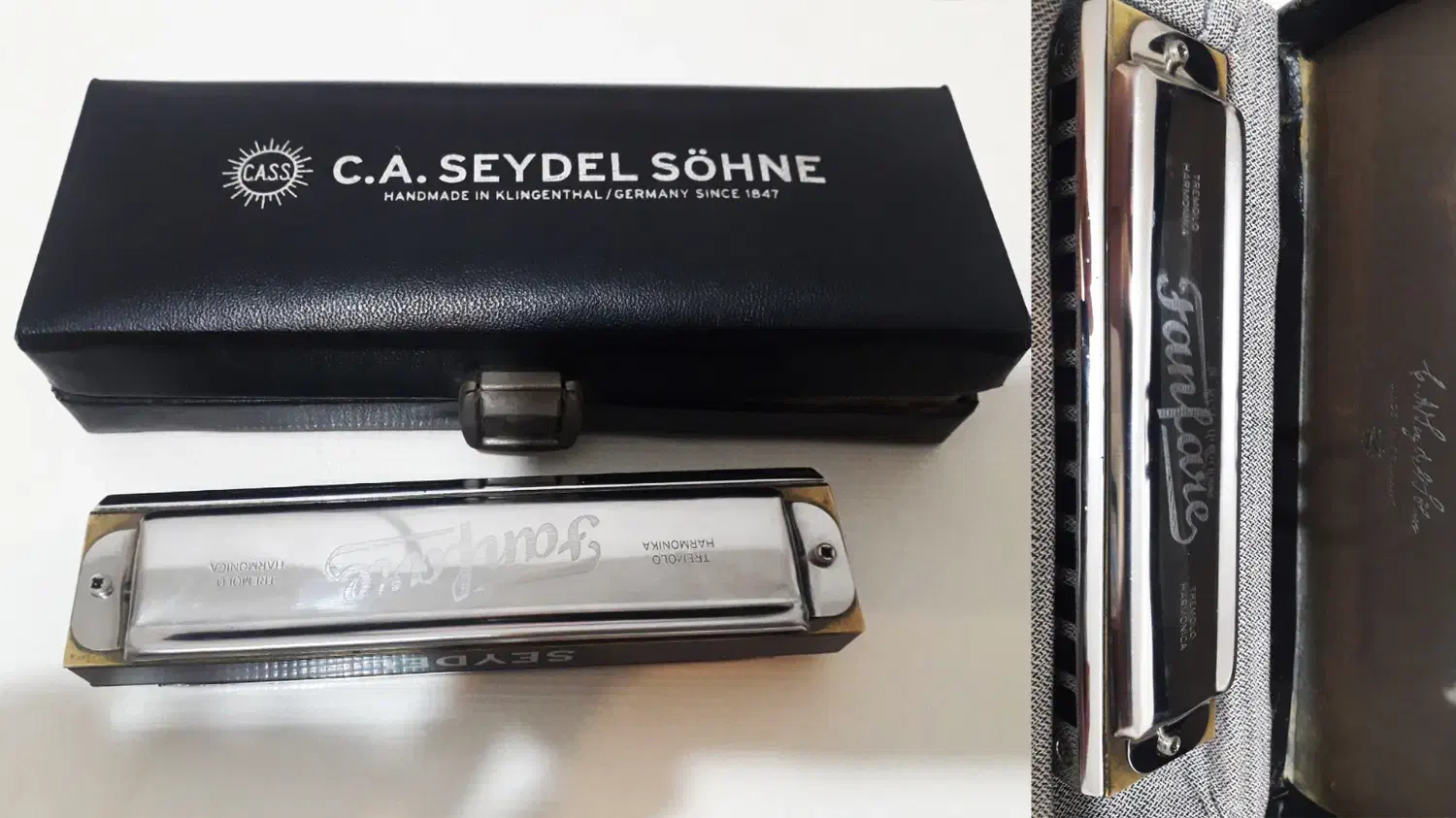 فروش دو عدد هارمونیکای اصل و درجه یک|سازهای بادی|کرج, حیدرآباد|دیوار