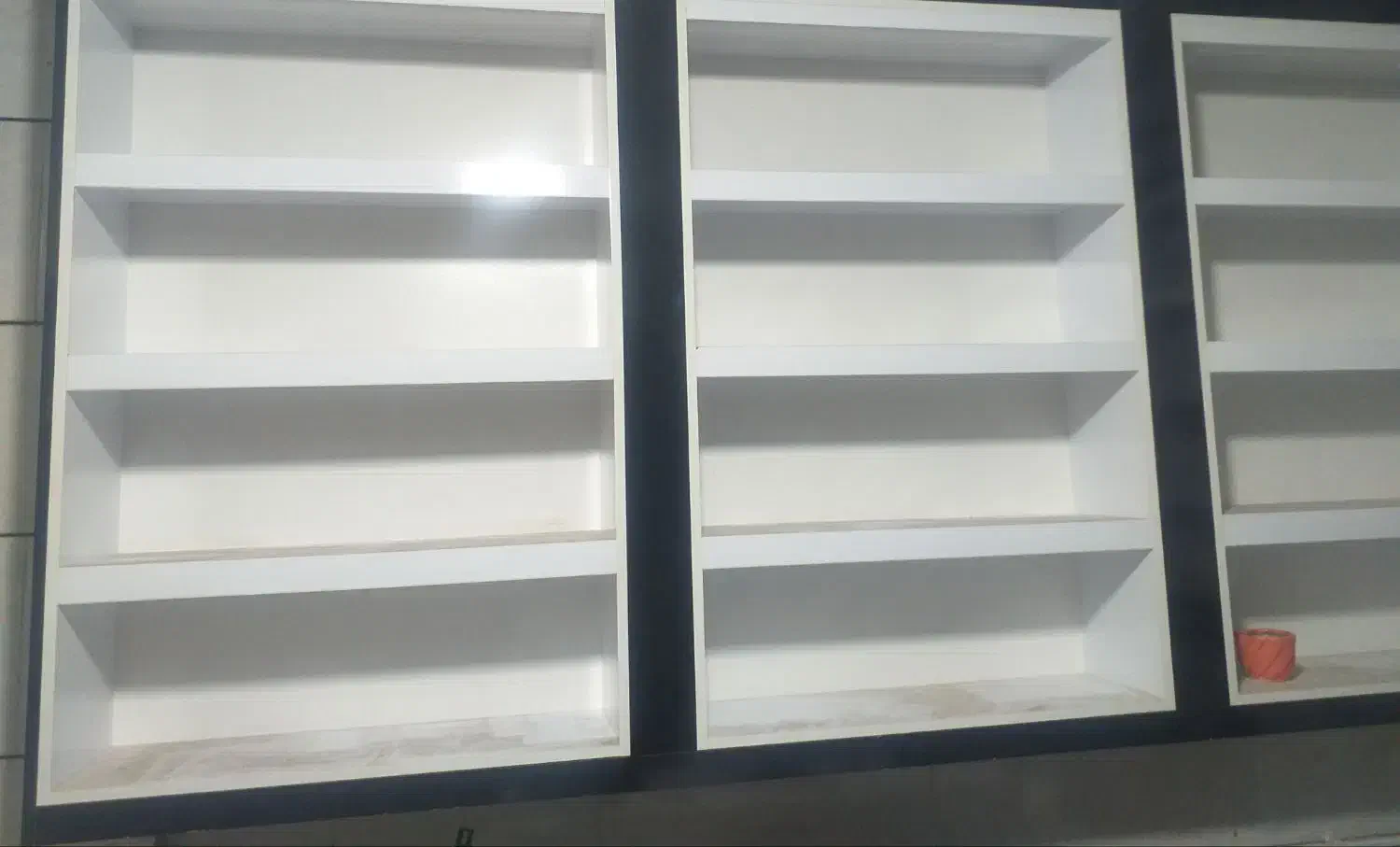 قفسه mdf|کتابخانه، شلف، قفسه‌های دیواری|الشتر, |دیوار