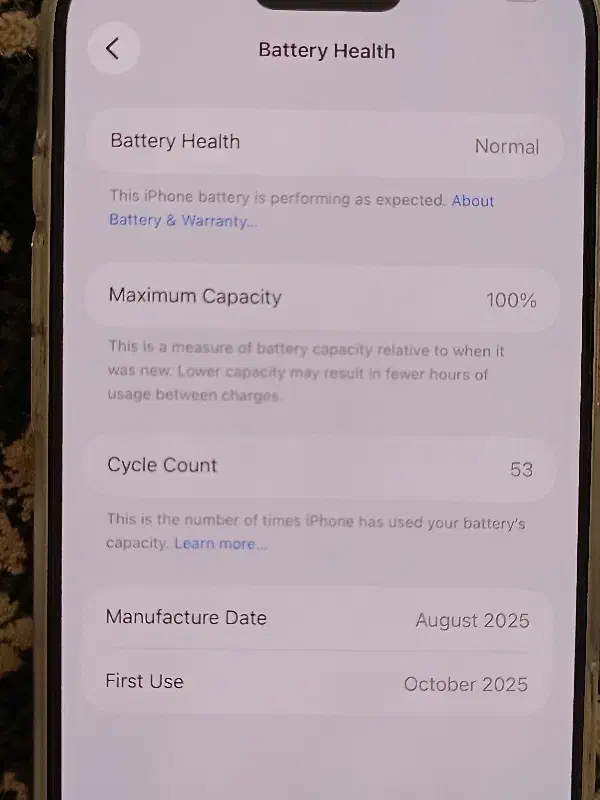 گوشی موبایل آیفون ۱۷ پرومکس 512 zaa سیلور|موبایل|بندرعباس, |دیوار
