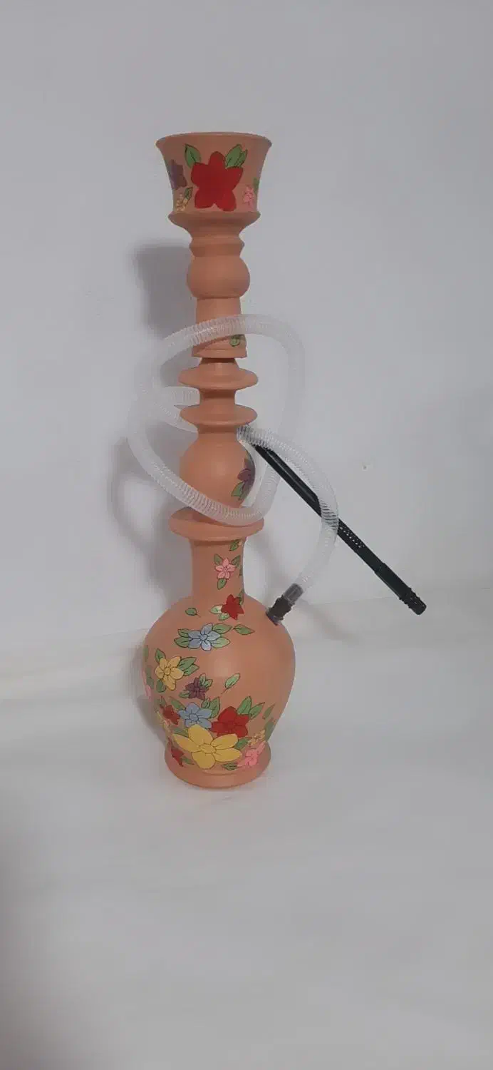 قلیون عربی سفالی|صنایع دستی و سایر لوازم تزئینی|خرم‌آباد, |دیوار