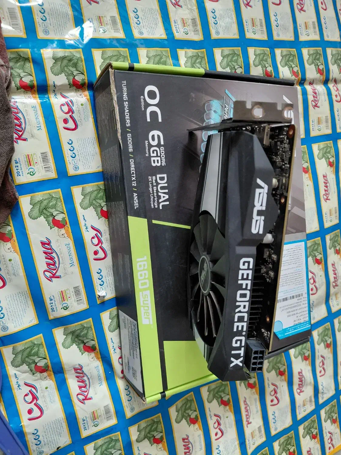 کارت گرافیک ASUS GTX 1660|قطعات و لوازم جانبی رایانه|سنندج, |دیوار