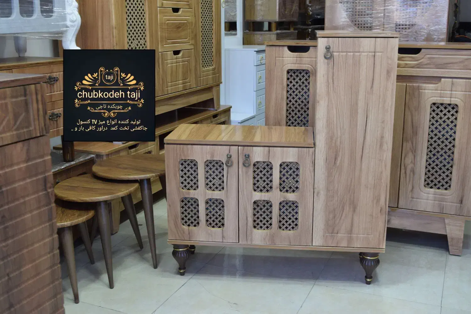 جاکفشی مدل نشیمن L و جاواکسی جدید 3400تومن  کنسول|جاکفشی، کمد، دراور|مشهد, یاس|دیوار