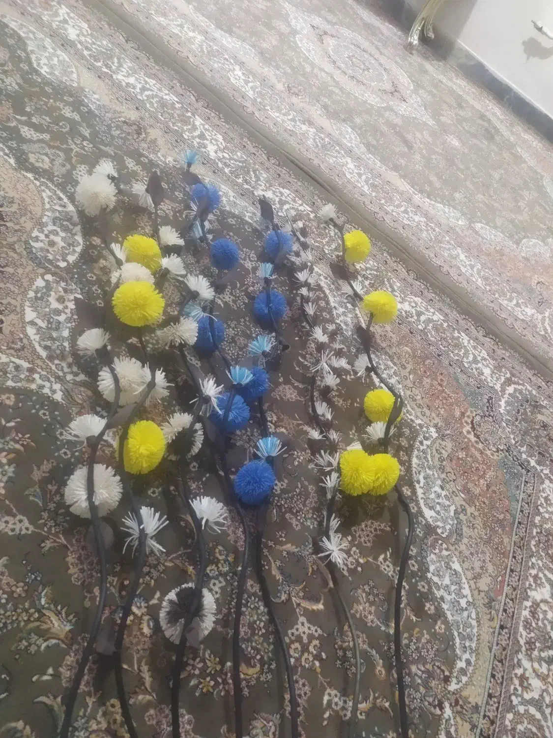 شاخه گل زیبا|گل مصنوعی|مریوان, |دیوار