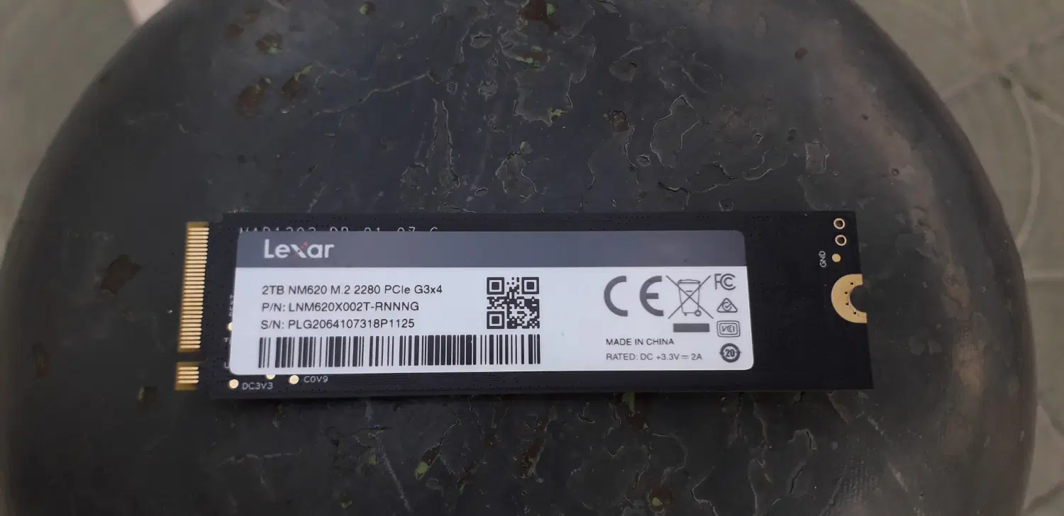 SSD M2 2T LEXAR|قطعات و لوازم جانبی رایانه|اصفهان, درب کوشک|دیوار