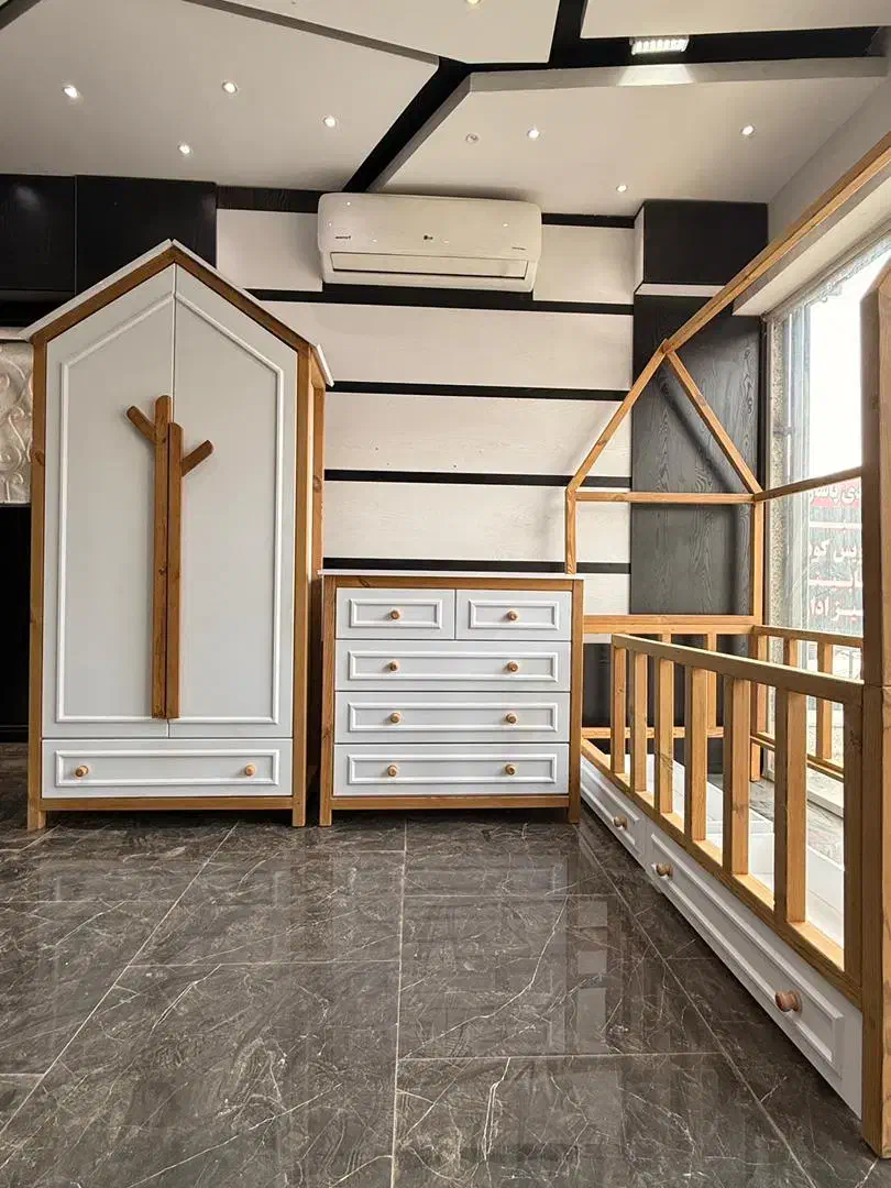 با تختخواب کودک% ضمانت قیمت %اقساط6ماهه|تخت و صندلی بچه|تهران, حکیمیه|دیوار