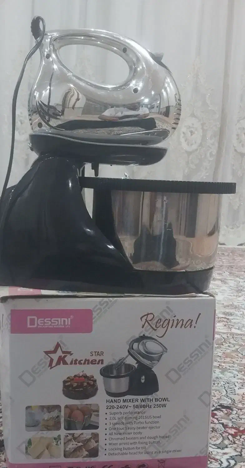 همزن کاسه دار دسینی ۲ لیتری|خردکن، آسیاب، غذاساز|ایلام, |دیوار