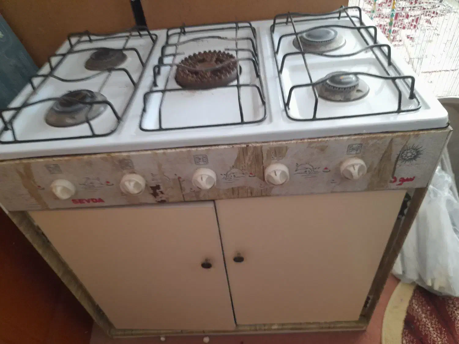 گاز ۵ شعله|اجاق گاز و لوازم برقی پختوپز|سلماس, |دیوار