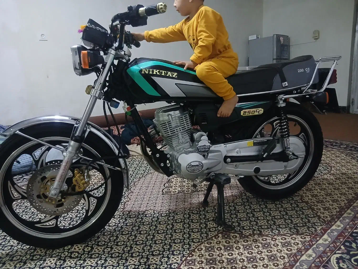 فروش نیکتاز۲۰۰سی سی جفت دیسک|موتورسیکلت|گنبد کاووس, |دیوار