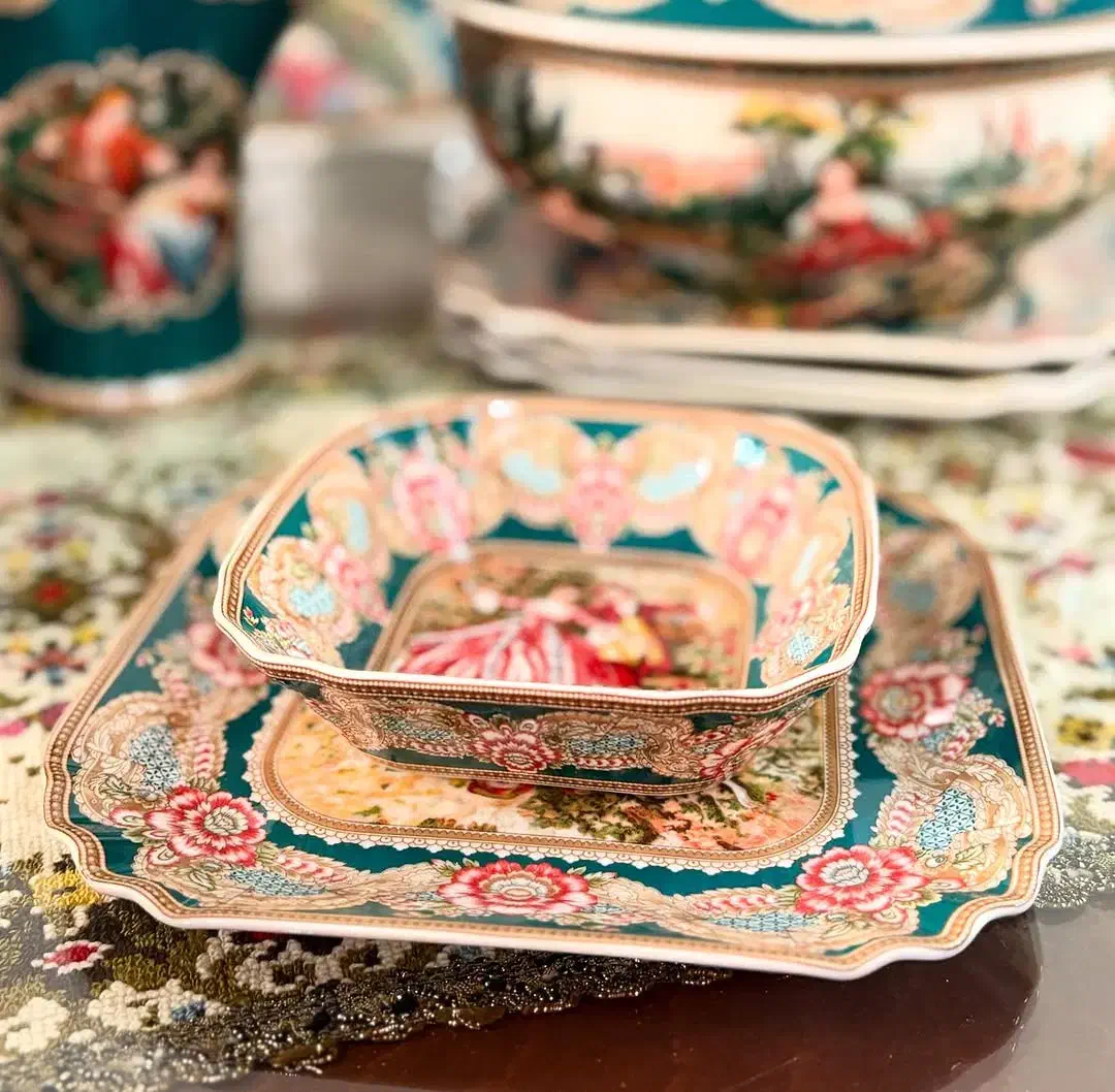 ست زیبای یلدایی|ظروف سرو و پذیرایی|تبریز, |دیوار