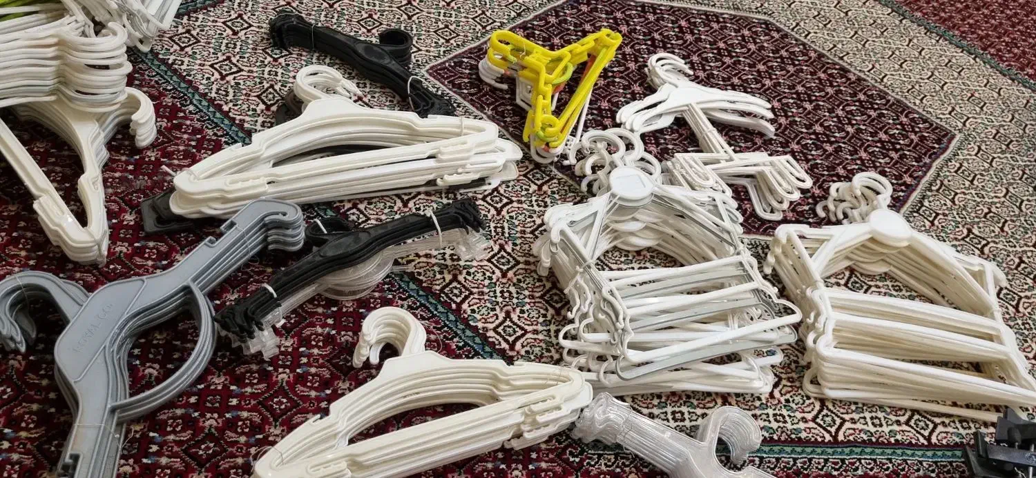 چوب کار رگال|بندرخت و رختآویز|زنجان, |دیوار