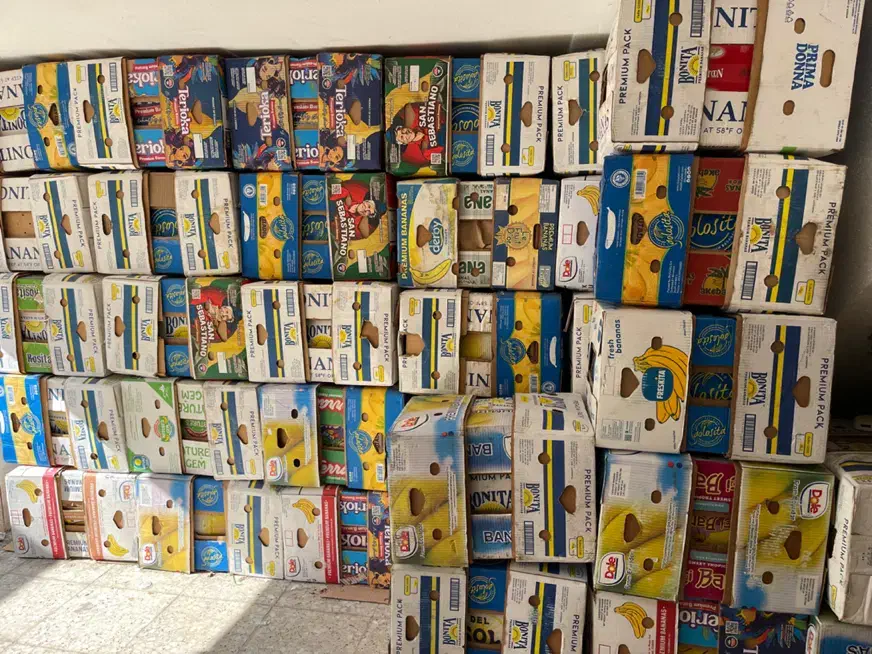 فروش کارتن موزبصورت کلی بزرگ وکوچک|عمدهفروشی|رشت, جماران|دیوار