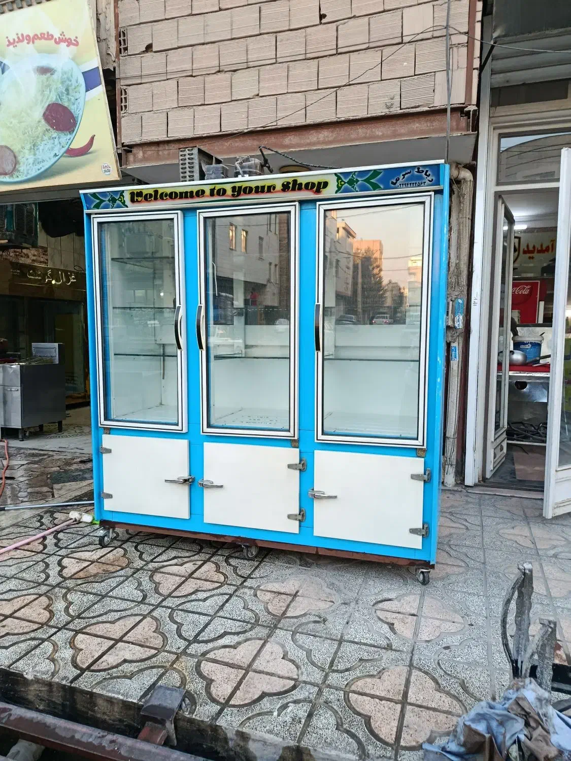 یخچال ایستاده ۶ درب  پشت بسته درحد|فروشگاه و مغازه|تهران, تهرانسر مرکزی|دیوار