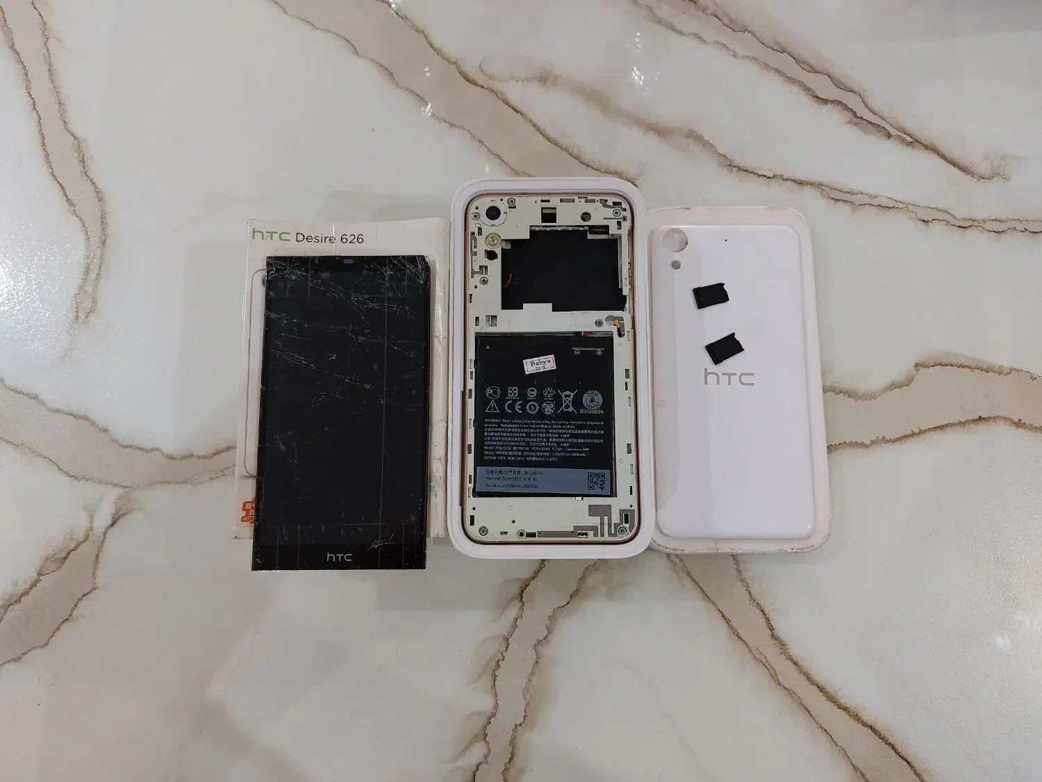 قطعات htc desire 626|لوازم جانبی موبایل و تبلت|تهران, خواجه نصیر طوسی|دیوار