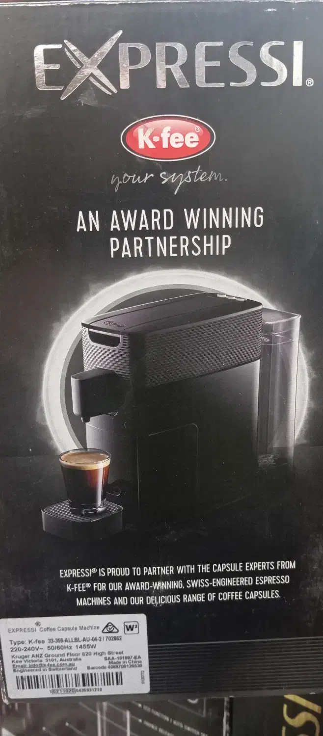 اسپرسو ساز کپسولی نسپرسو|سماور، چای‌ساز، قهوه‌ساز|اهواز, شریعتی جنوبی|دیوار