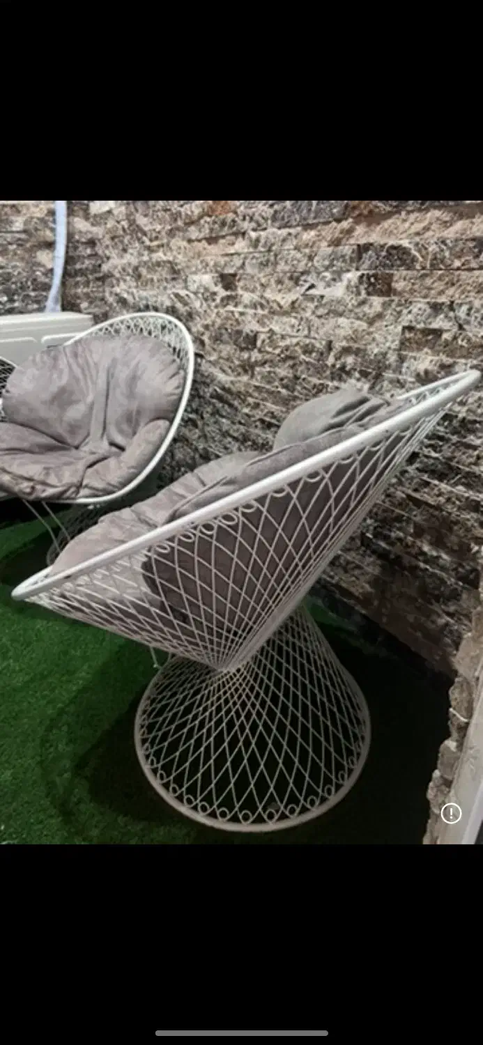 دوعدد صندلی الاچیقی|صندلی و نیمکت|تنکابن, |دیوار