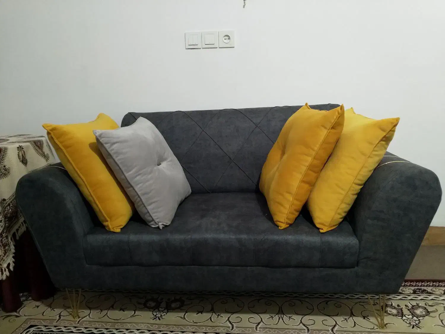 فروش مبل هفت نفره|مبلمان خانگی و میز عسلی|علی‌آباد کتول, |دیوار