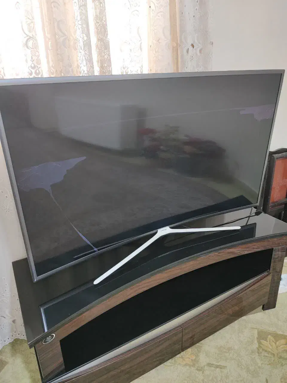 تلویزیون سامسونگ ۵۵ اینچ  صفحه محدب ، uled|تلویزیون و پروژکتور|تهران, فلاح|دیوار