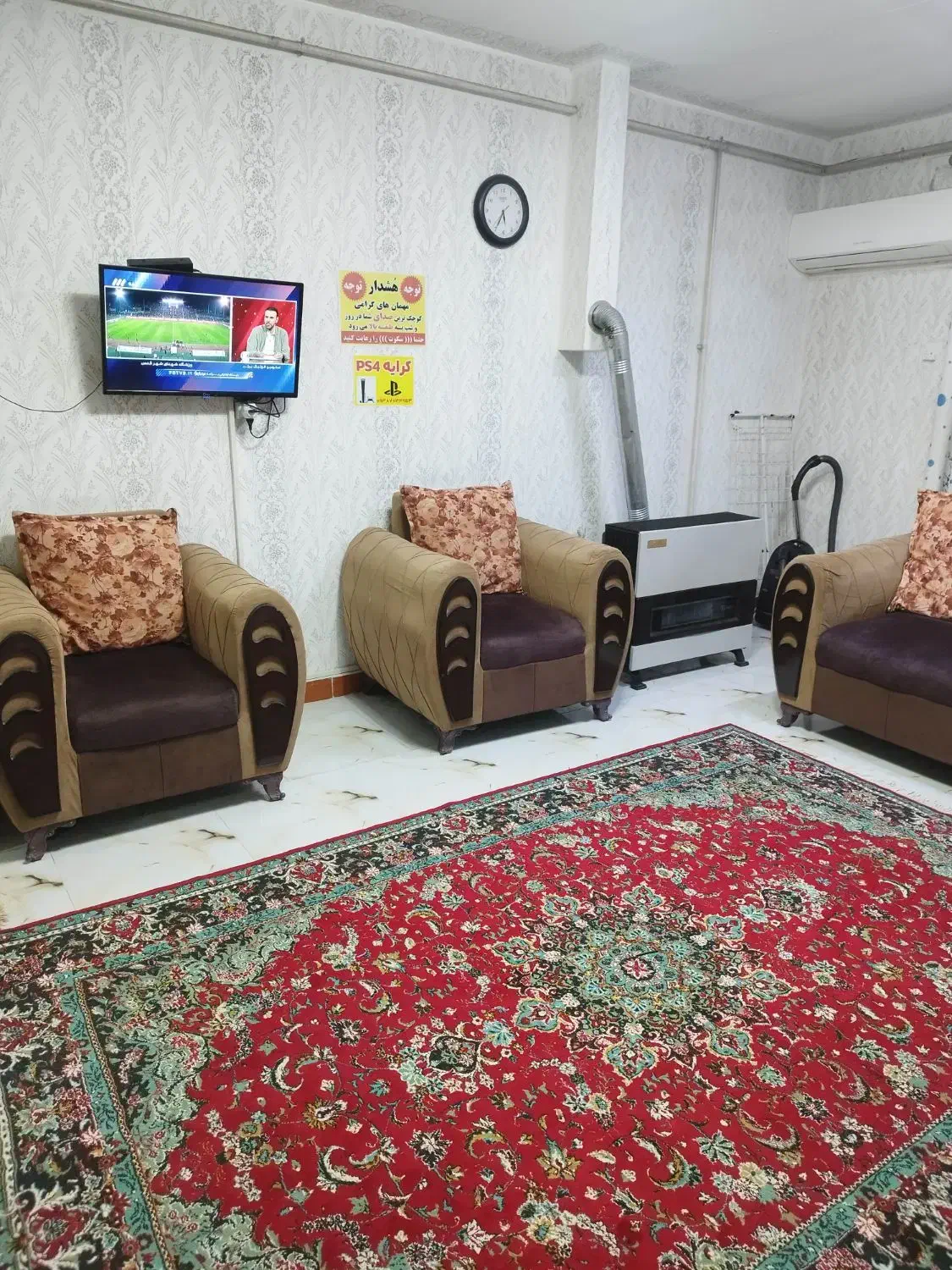 یک خوابه تمیز ، دربست و مبله اماده تحویل|اجارهٔ کوتاه‌مدت آپارتمان و سوئیت|رشت, پیرکلاچای|دیوار