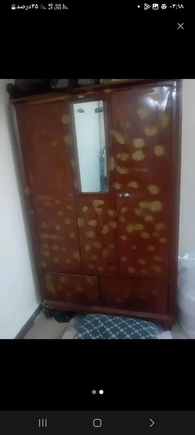 کمد فلزی|جاکفشی، کمد، دراور|اهواز, فدک|دیوار