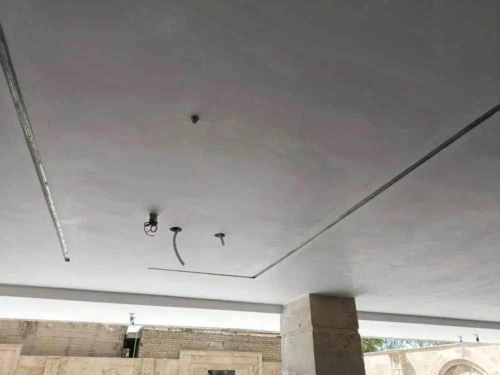 گچ کاری و ابزار زنی و قاب کشی و اجرای لاین نوری|خدمات پیشه و مهارت|فردیس, منظریه|دیوار