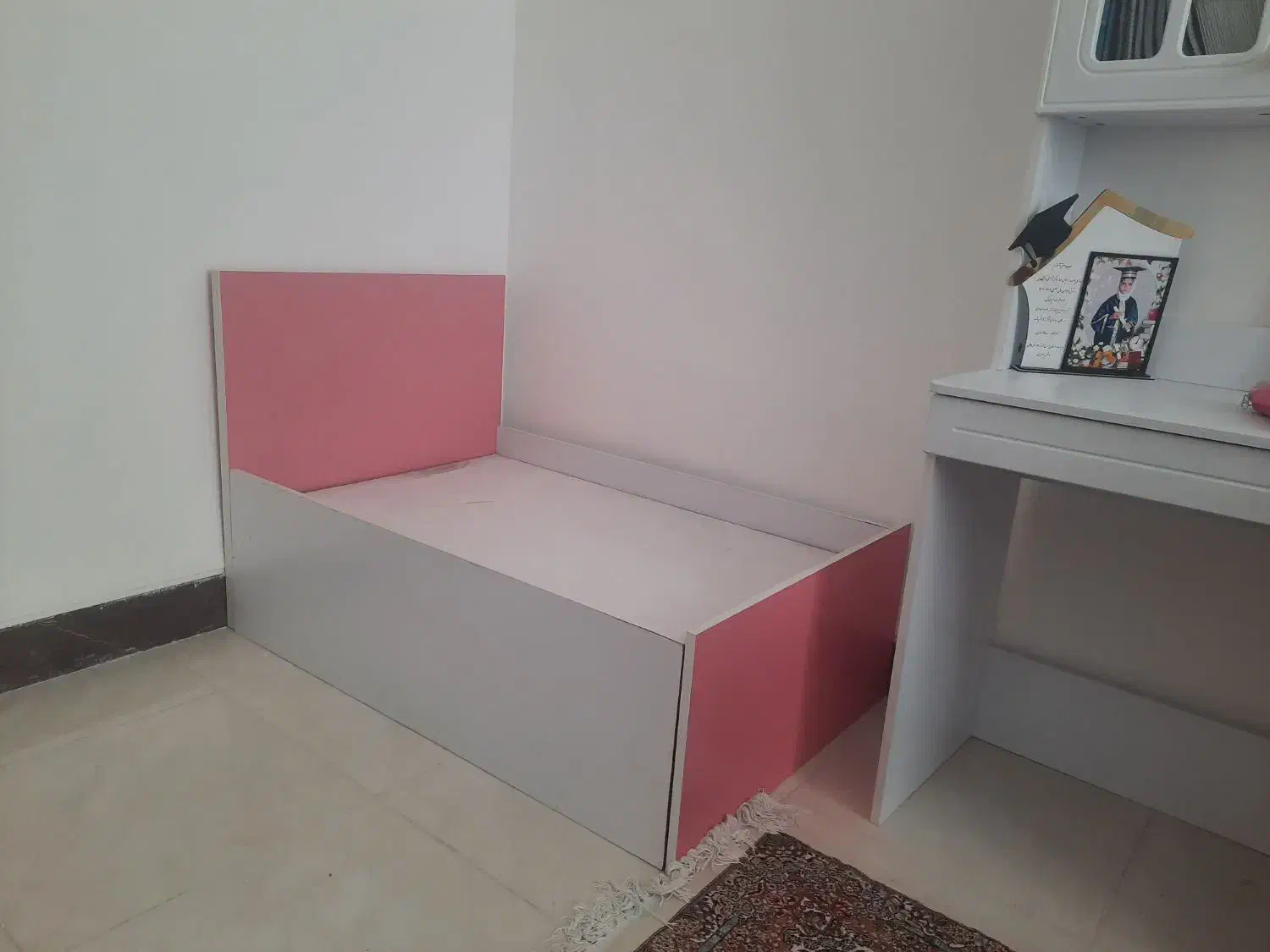 تخت خواب کودک در شهر جم|تخت و سرویس خواب|جم, |دیوار