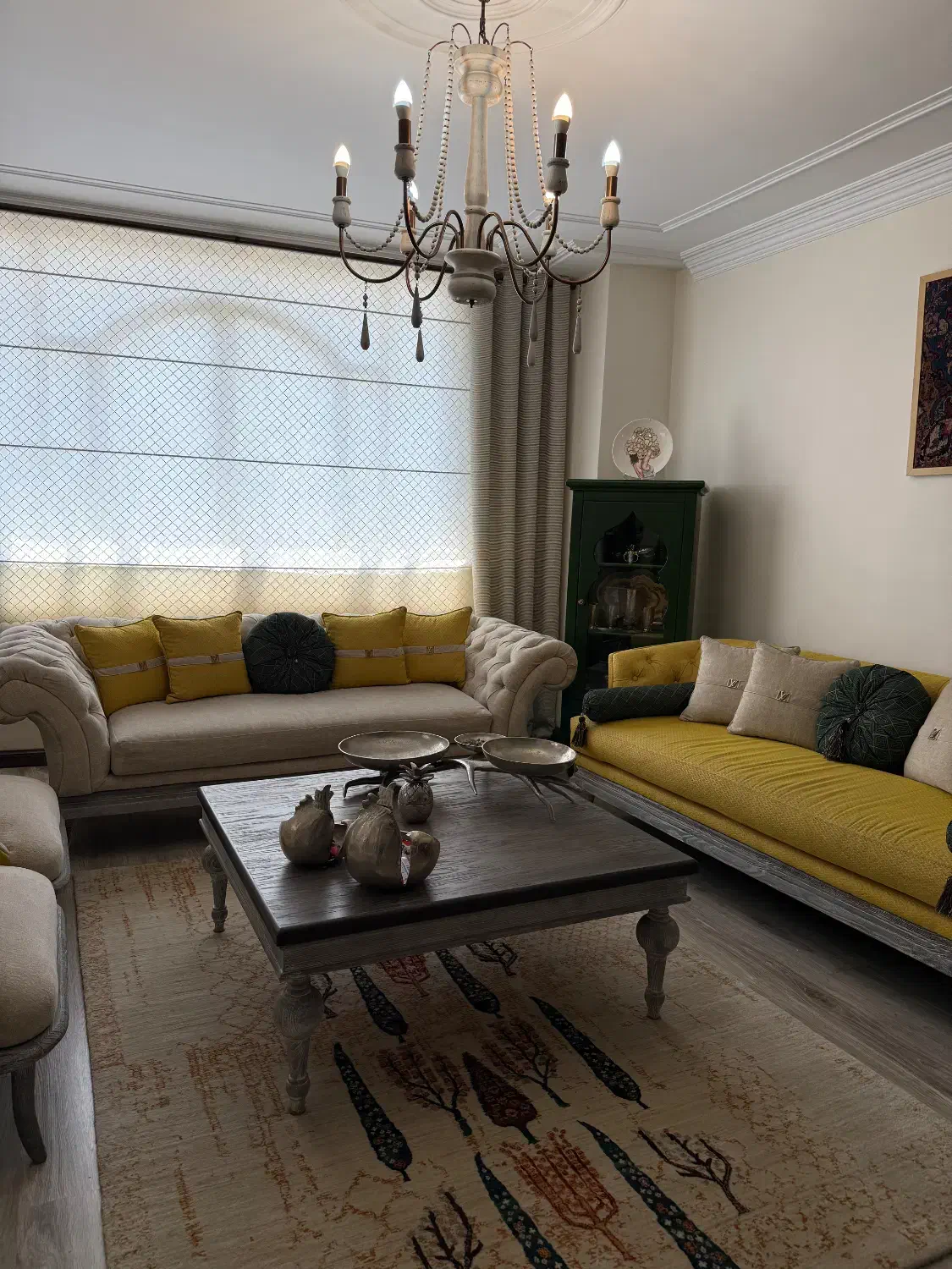 مبلمان فرانسوی ۸ نفره به همراه نهارخوری|مبلمان خانگی و میز عسلی|تهران, سلسبیل شمالی|دیوار