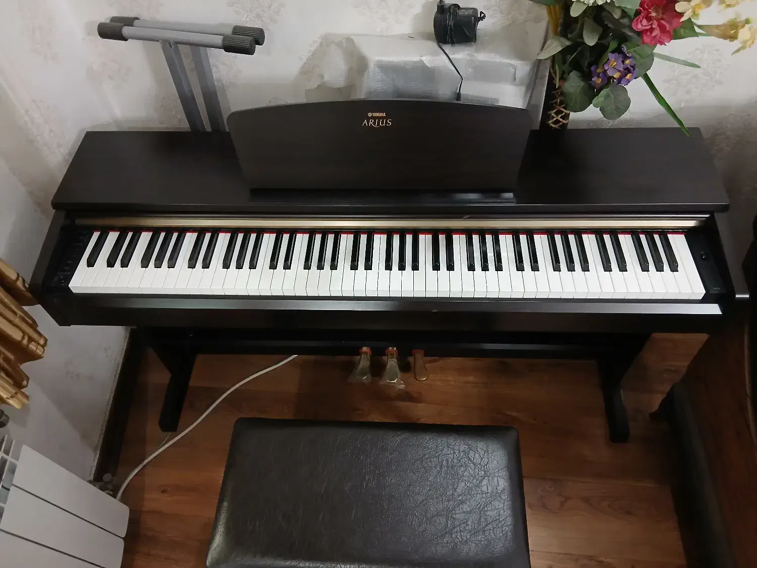 پیانو یاماها Yamaha YDP 161|پیانو، کیبورد، آکاردئون|رشت, دیلمان|دیوار