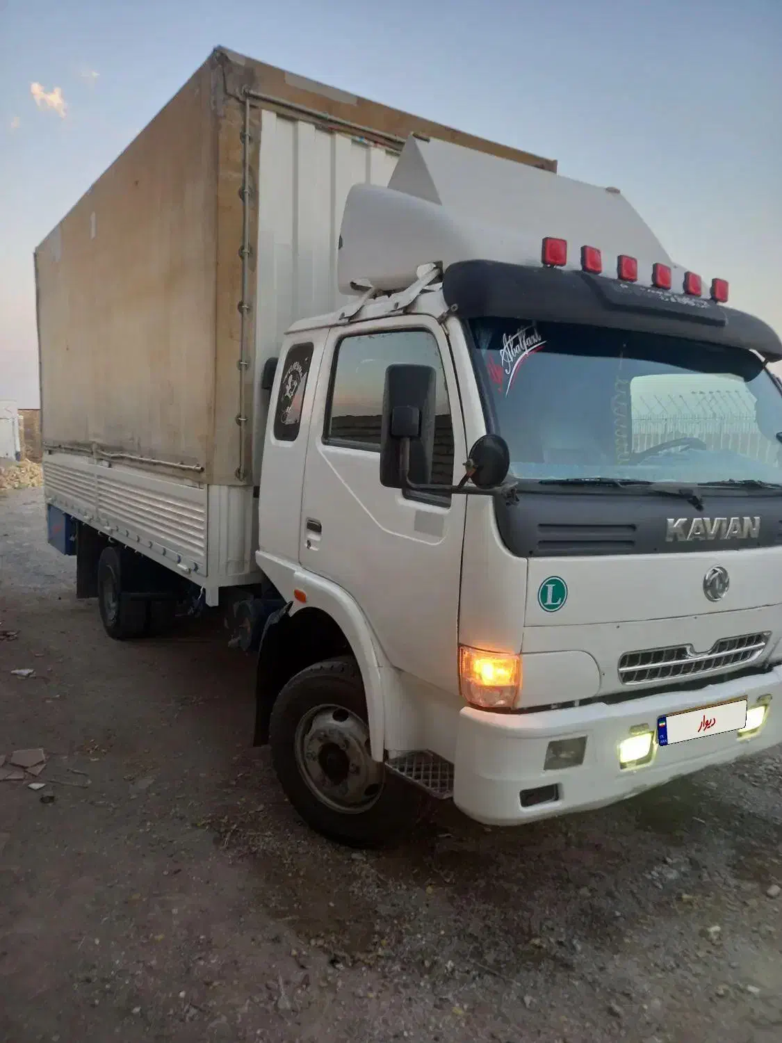 کاویان مسقف چادری مدل ۱۳۸۶|خودرو سنگین|تربتحیدریه, بالا ولایت|دیوار