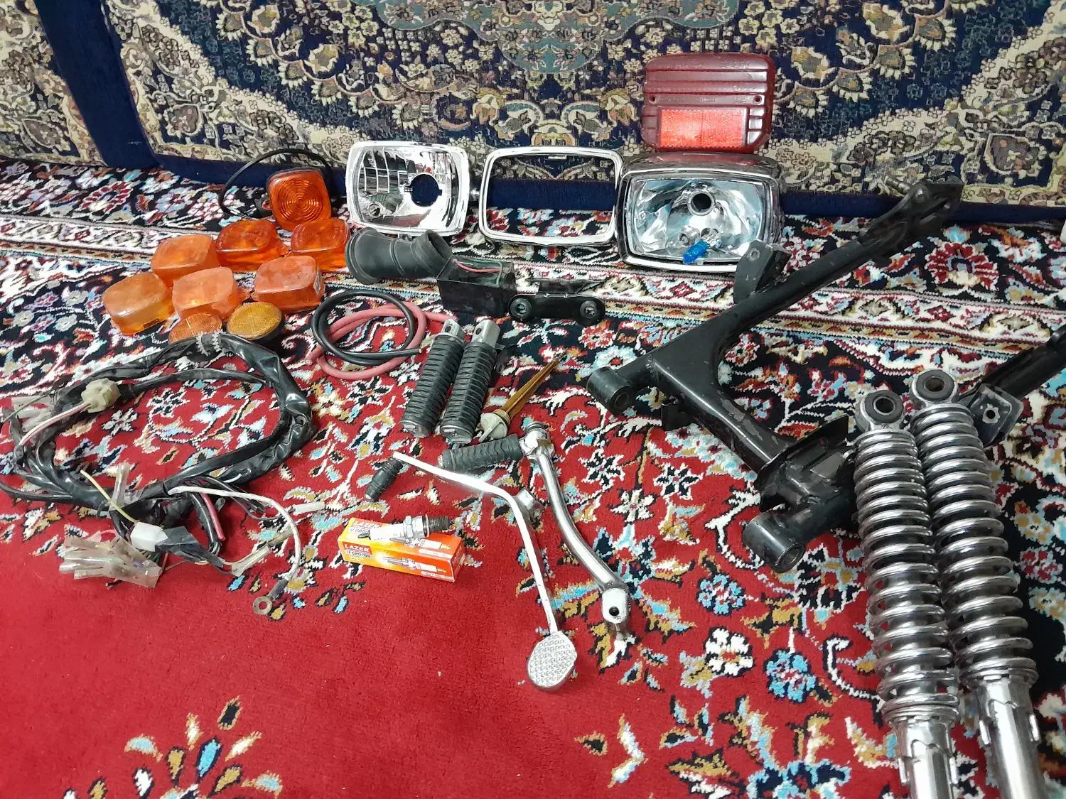 لوازم یدکی و مصرفی برای موتور سیکلت هندا ۱۲۵|قطعات یدکی و لوازم جانبی|ورامین, ورامین|دیوار