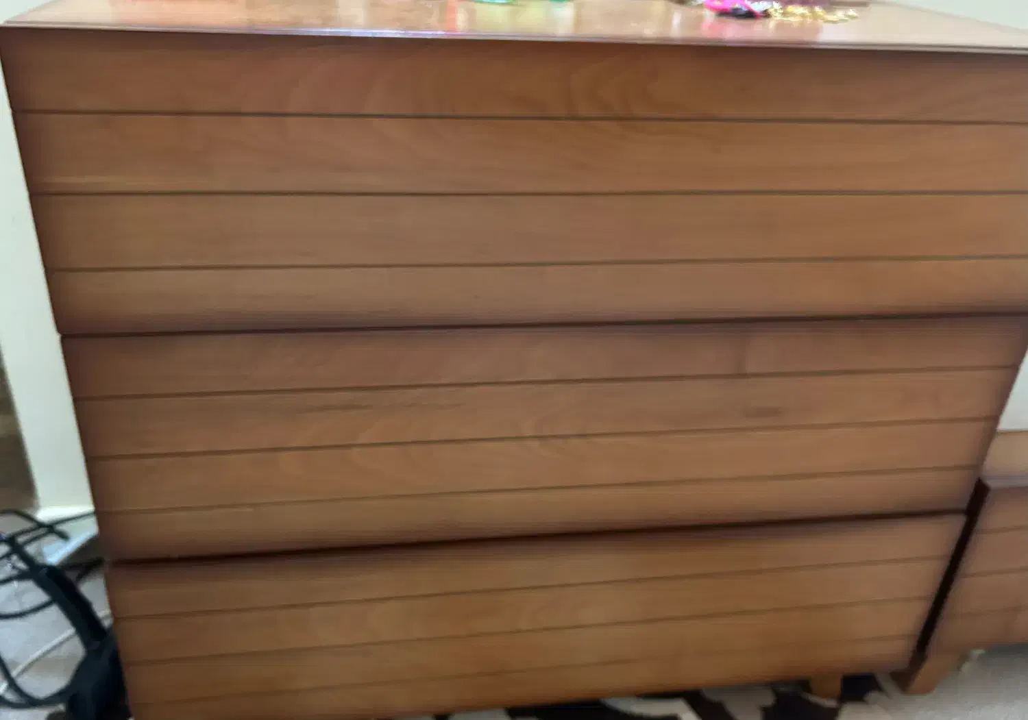 دراور(میز آرایش سه کشو)چوب نراد|جاکفشی، کمد، دراور|آمل, |دیوار