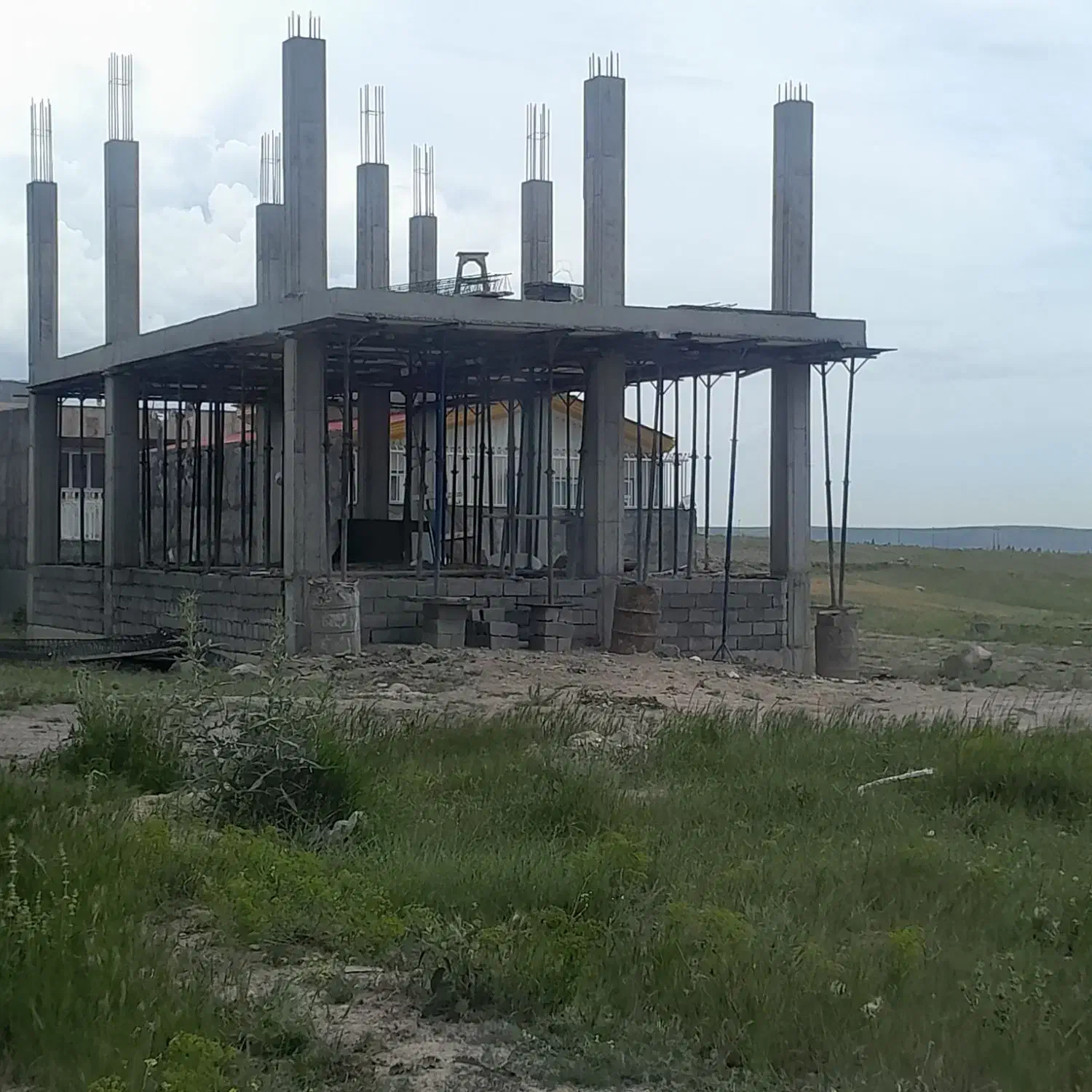 فروش ساختمان نیمه|فروش خانه و ویلا|نیر (اردبیل), |دیوار