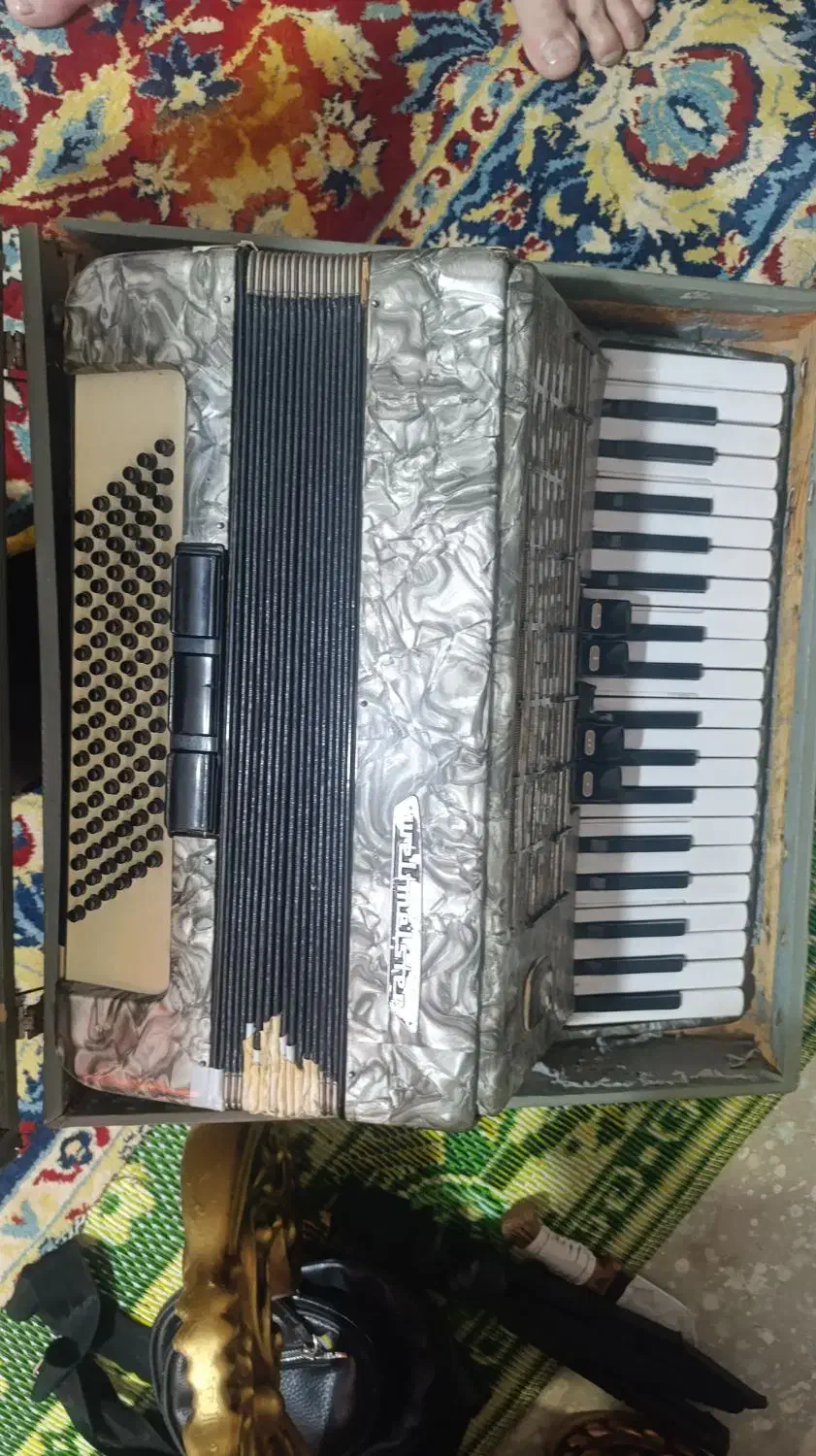 آکاردیون 96 باس|پیانو، کیبورد، آکاردئون|گرگان, |دیوار