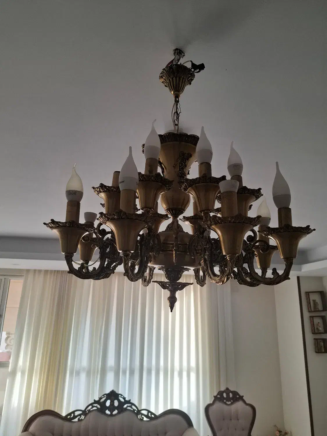 لوستر برنز|لوستر و چراغ آویز|فردیس, فردیس|دیوار