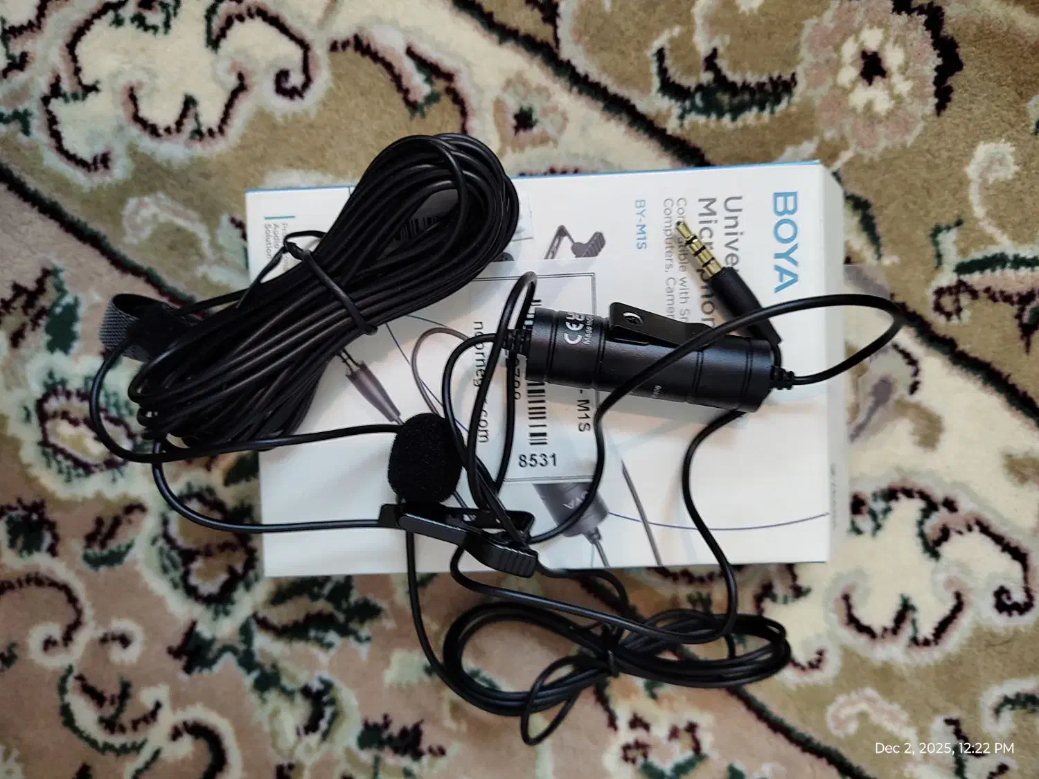 میکروفن یقه ای|صوتی و تصویری|قم, صفاشهر|دیوار