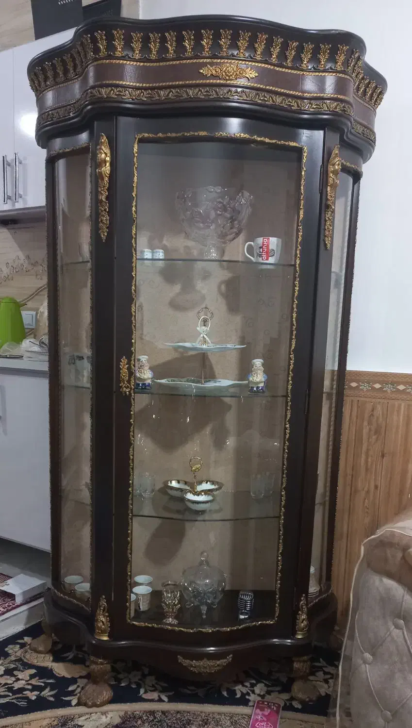 بوفه چوب راش|بوفه، ویترین، کنسول|شیراز, کرونی(خاتونک)|دیوار