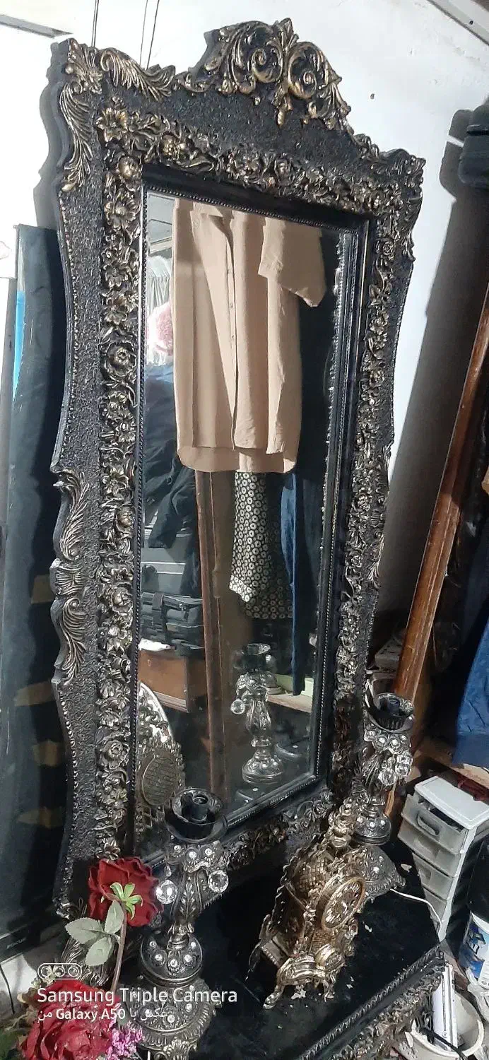 آیینه و شمعدان|بوفه، ویترین، کنسول|تهران, طیب|دیوار