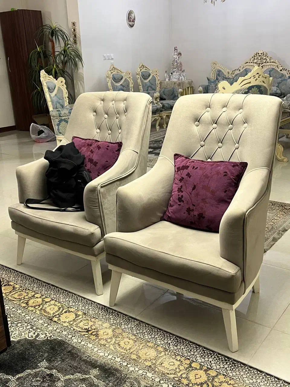 مبل راحتی چستر 7 نفره|مبلمان خانگی و میز عسلی|گرمدره, |دیوار